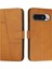 Google Piksel 9 Kart Ekleme Kickstand Tam Koruma Pu Için Flip Case (Yurt Dışından) 1