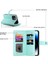 IPhone 14 Pro Bilek Kayışı Cüzdan Bölmesi Kart Yuvaları Için Flip Case (Yurt Dışından) 5