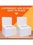 24 Paket Yuvalı Karton Oy Sandığı, Çekiliş Kutuları 6x6 Inç, Çıkarılabilir Yuvalı Öneri Kutuları, Bağış Kutuları (Yurt Dışından) 4