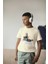 Erkek Çocuk Pamuk Ice Skating Baskılı Kısa Kol Tshirt 1