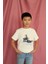 Erkek Çocuk Pamuk Ice Skating Baskılı Kısa Kol Tshirt 3