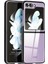 Samsung Galaxy Z Flip 6 Kılıf Shell Platinum Siyah 1