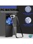 Samsung Galaxy Z Flip 6 Kılıf Shell Platinum Siyah 4