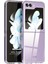 Samsung Galaxy Z Flip 6 Kılıf Shell Platinum Şeffaf 1