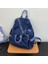 Erkekler ve Kadınlar Için Yıkanmış Denim Sırt Çantası Büyük Kapasiteli Çok Amaçlı Omuz Crossbody Çanta Rahat Küçük Sırt Çantası (Yurt Dışından) 1