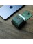 Air Pods 1. Nesil ve 2. Nesil Uyumlu Deri Kılıf-Yeşil 3