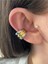 Çift Renkli Halka Kadın Earcuff Kıkırdak Küpe 1