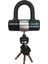 780MV 10X10 cm Boy 12 mm Çapında Motosiklet Disk Kilidi Kelepçeli Çelik U-Bar 2