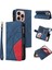 Kart Yuvası Standı Dokuz ile IPhone 16 Pro Fermuar Cüzdan Tarzı (Yurt Dışından) 1