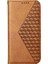 IPhone 15 Için Flip Case Artı El Kayışı Eşkenar Dörtgen Şekli Standı Cüzdan Günlük (Yurt Dışından) 2