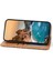 IPhone 15 Için Flip Case Artı El Kayışı Eşkenar Dörtgen Şekli Standı Cüzdan Günlük (Yurt Dışından) 4