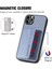 IPhone 11 Pro Için Kılıf Komple Kamera Güvenlik Rfıd Engelleme Manyetik Kart (Yurt Dışından) 5