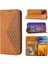 IPhone 13 Için Flip Case Pro Max Eşkenar Dörtgen Şekli Günlük Kullanım Cüzdan El Kayışı (Yurt Dışından) 5