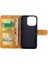IPhone 15 Için Filp Durumda Pro Kart Tutucu Kickstand Tam Koruma Kapatma (Yurt Dışından) 4
