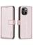 IPhone 14 Için Flip Case Deri Kılıf Cüzdan Iş Çoklu Kart Yuvası (Yurt Dışından) 5