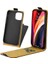 Dikey Flip Case IPhone 12 Pro Max Tpu Deri Kart Yuvası Koruyucu (Yurt Dışından) 5