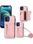 IPhone 12 Için Kılıf Pro Max Büyük Kapasiteli Uzun Kayış Kart Yuvaları Mini (Yurt Dışından) 1