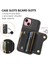 IPhone 15 Için Kılıf Hafif Kart Yuvaları Mini Sırt Çantası Büyük Kapasiteli (Yurt Dışından) 5