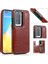 Huawei P40 Kart Yuvaları Için Cüzdan Durumda Çift Manyetik Toka Kickstand Pu (Yurt Dışından) 2