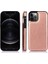 Kart Tutucu Kartı ile IPhone 12 Pro Çift Manyetik Toka Için Cüzdan Kılıf (Yurt Dışından) 1