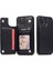 Kart Tutucu Kart Yuvaları Toka ile IPhone 11 Pro Pu Deri Için Cüzdan Kılıf (Yurt Dışından) 1