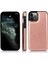 Kart Sahibi ile IPhone 13 Pro Max Pu Deri Kart Yuvaları Için Cüzdan Kılıf (Yurt Dışından) 1