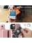 Kart Tutucu Toka ile IPhone 14 Pro Kart Yuvaları Pu Deri Için Cüzdan Kılıf (Yurt Dışından) 5