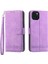 IPhone 15 Için Flip Case Artı Manyetik Kapatma Nakit Cep Premium Kart (Yurt Dışından) 4