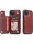 Kart Tutucu Kart Yuvaları Toka ile IPhone 11 Pro Pu Deri Için Cüzdan Kılıf (Yurt Dışından) 1