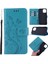 IPhone 14 Için Filp Durumda Pro Kart Tutucu Kickstand Bilek Kayışı Manyetik Pu (Yurt Dışından) 1