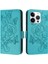 Kredi Kartı Yuvası ile IPhone 15 Pro Pu Deri Manyetik Cüzdan Kılıf (Yurt Dışından) 5