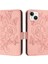 Kredi Kartı Yuvası Pu Deri ile IPhone 15 Manyetik Cüzdan Için Kılıf (Yurt Dışından) 5