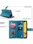 IPhone Xr Kickstand Cüzdan Bölmesi Çok Fonksiyonlu Kart Için Flip Case (Yurt Dışından) 5
