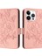 Kredi Kartı Yuvası ile IPhone 15 Pro Pu Deri Manyetik Cüzdan Kılıf (Yurt Dışından) 5