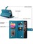 IPhone 11 Için Flip Case Pro Max Cüzdan Bölmesi Kickstand Bilek Kayışı (Yurt Dışından) 5