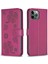 IPhone 11 Için Flip Case Pro Max Pu Deri Kart Yuvaları Tutucu Kickstand (Yurt Dışından) 5