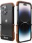 IPhone 14 Için Kılıf, Damla Koruma Alüminyum Metal Ahşap Tampon Çerçeve Kapak (Yurt Dışından) 1