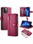 IPhone 13 Için Flip Case Pro Max Kickstand Çok Fonksiyonlu Kart Yuvaları Bilek (Yurt Dışından) 5