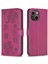 IPhone 14 Için Flip Case Artı Pu Deri Kart Yuvaları Tutucu Kickstand Cüzdan (Yurt Dışından) 5