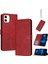 Toka Saf Renk Kickstand Pu Deri ile IPhone 11 Için Flip Case (Yurt Dışından) 1
