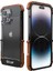 IPhone 14 Pro Max Için Kılıf, Damla Koruma Alüminyum Metal Ahşap Tampon (Yurt Dışından) 1