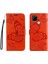 Kart Yuvası Standı ile Realme C21Y Flip Kickstand Pu Deri Için Flip Case (Yurt Dışından) 1