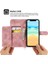 Iphone 12 Mini Çoklu Kredi Kartı Yuvaları Için Flip Case Bileklik Kabartmalı (Yurt Dışından) 5
