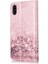 Iphone Xs Max Manyetik Mermer Desen Kart Yuvaları Tutucu Pu Için Flip Case (Yurt Dışından) 2
