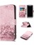 Iphone Xs Max Manyetik Mermer Desen Kart Yuvaları Tutucu Pu Için Flip Case (Yurt Dışından) 5