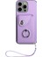 Iphone 15 Için Kılıf Pro Deri Koruyucu Kapak Kart Yuvası Tutucular El (Yurt Dışından) 3