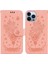IPhone 15 Pro Cüzdan Kılıf Kart Yuvaları Kabartma Gül Çiçekler Flip Pu (Yurt Dışından) 1