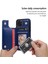 Kart Tutucu Kickstand ile IPhone 11 Pro Max Pu Deri Için Cüzdan Kılıf (Yurt Dışından) 5