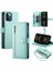IPhone 12 Için Flip Case Pro Max Çok Fonksiyonlu Kart Yuvaları Kickstand Bilek (Yurt Dışından) 5