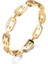 Çelik Gold Zincir Model Bayan Yüzük EV28SR 1